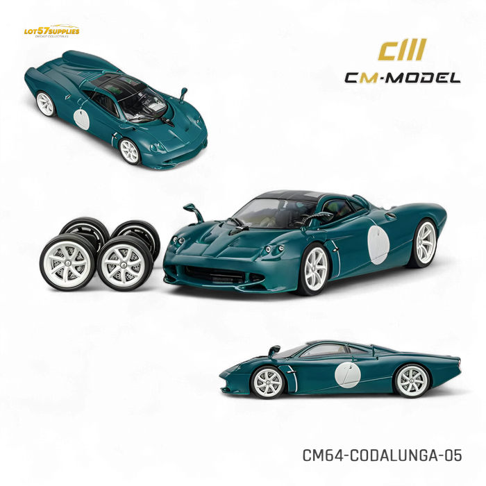 CM Model Pagani Codalunga Green 1:64 - for just $36.99! 