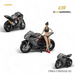 CM Model MV Agusta F3 Rosso - Metallic Gray 1:64 - for just $29.99! 
