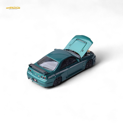 Focal Horizon Nissan Skyline GT-R R33 Nismo 400R Champion Green 1:64 - for just $37.99! 