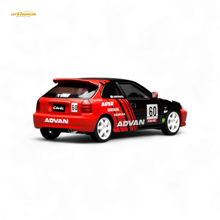 Motorhelix Honda Civic Type R EK9 Advan Livery 1:64 - for just $34.99! 