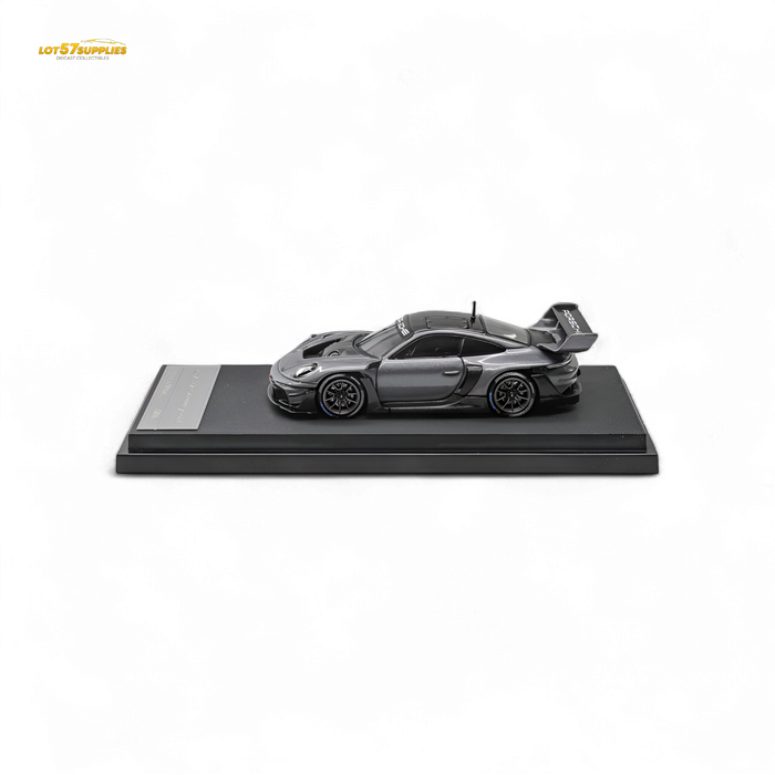 (Pre-Order) HKM Porsche 911 GT3 R Rennsport Grey 1:64 - for just $36.99! 