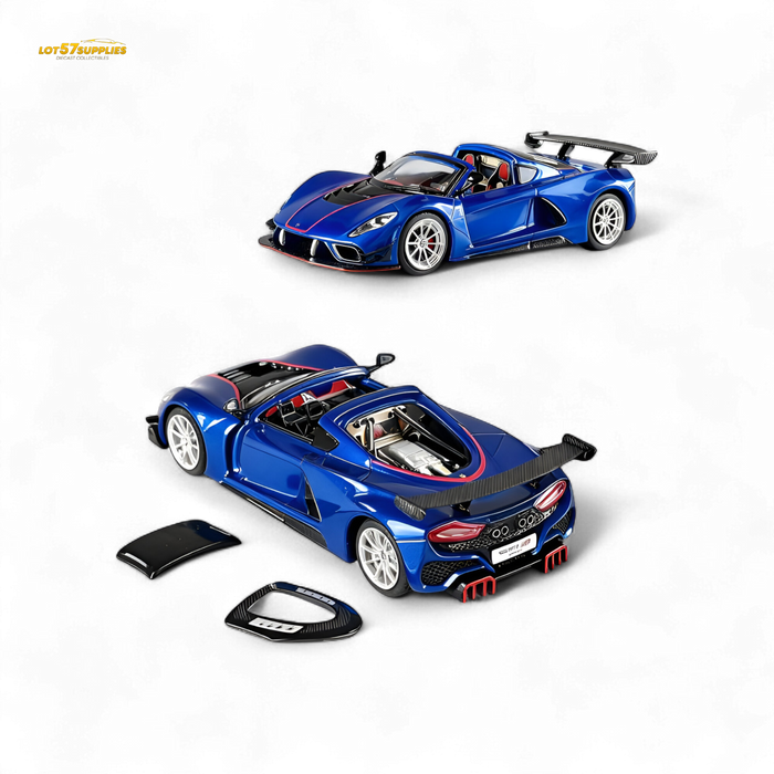 Rhino Model RM Hennessey Venom F5 Blue 1:64 - for just $34.99! 