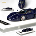 YM Model Maserati MC12 Stradale Corsa Blue Carbon 1:64 - for just $114.99! 