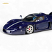 YM Model Maserati MC12 Stradale Corsa Blue Carbon 1:64 - for just $114.99! 