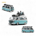Mortal VW T3 Lowrider Van Tiff Blue + White 1:64 - for just $39.99! 