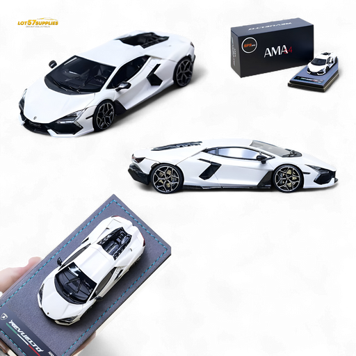 Ama64 Lamborghini Revuelto LB744 White 1:64 - for just $99.99! 