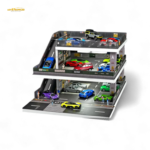 Shou Cang Jia Japanese Ramp Parking Lot 73449A 1:64 - for just $59.99! 