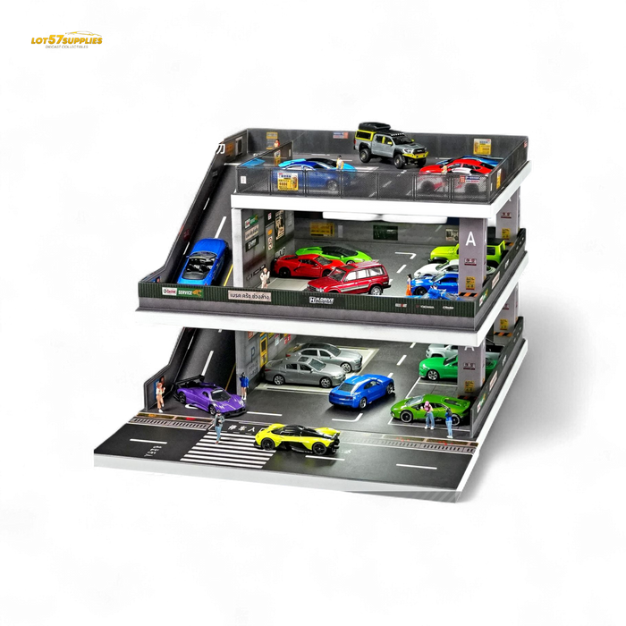 Shou Cang Jia Japanese Ramp Parking Lot 73449A 1:64 - for just $59.99! 