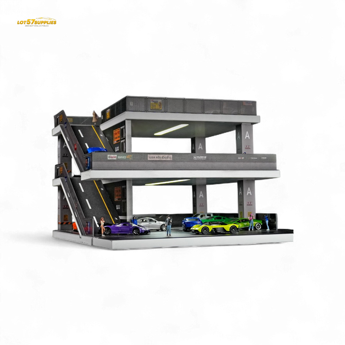 Shou Cang Jia Japanese Ramp Parking Lot 73449A 1:64 - for just $59.99! 