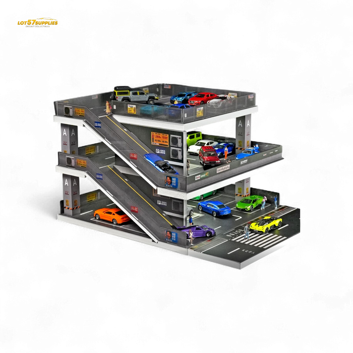 Shou Cang Jia Japanese Ramp Parking Lot 73449A 1:64 - for just $59.99! 