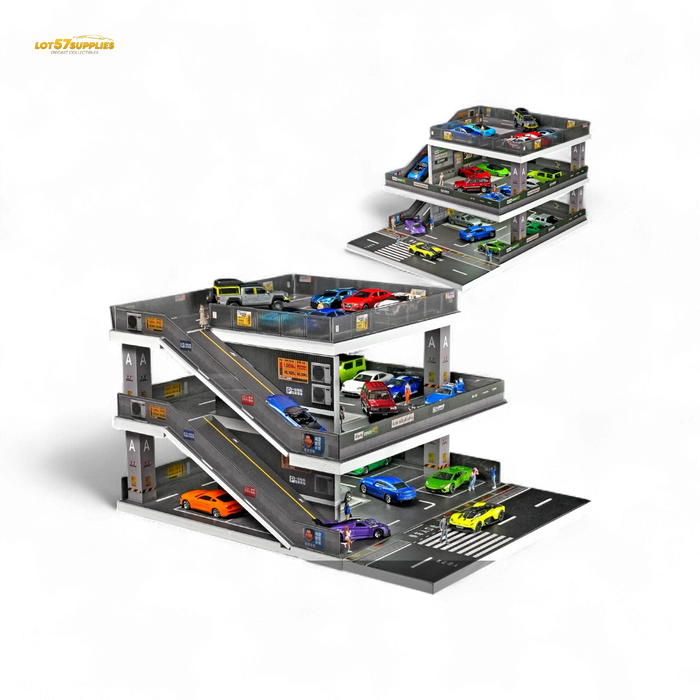 Shou Cang Jia Japanese Ramp Parking Lot 73449A 1:64 - for just $59.99! 