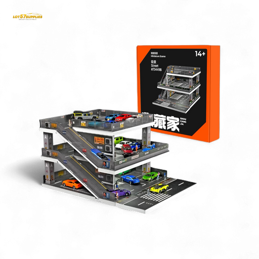 Shou Cang Jia Japanese Ramp Parking Lot 73449A 1:64 - for just $59.99! 