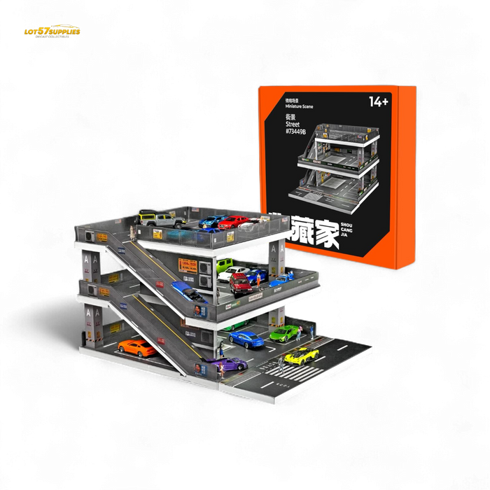 Shou Cang Jia Japanese Ramp Parking Lot 73449A 1:64 - for just $59.99! 