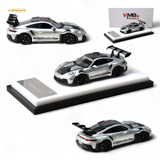 VMB Porsche 992 GT3 RS GT Silver 1:64 - for just $109.99! 
