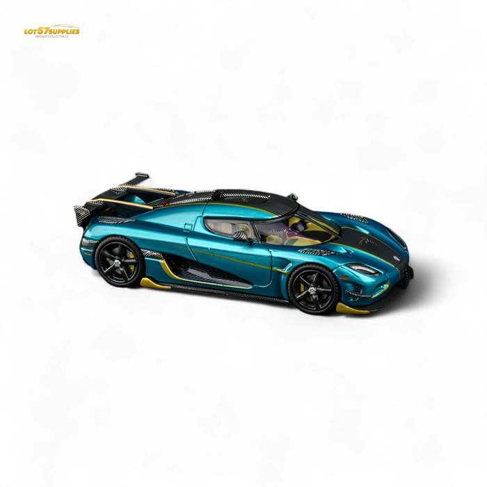 TPC Agera RS Peacock Blue 1:64 - for just $33.99! 