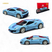 Rotating Wheel Ferrari 488 Pista Prata Blue 1:64 - for just $119.99! 