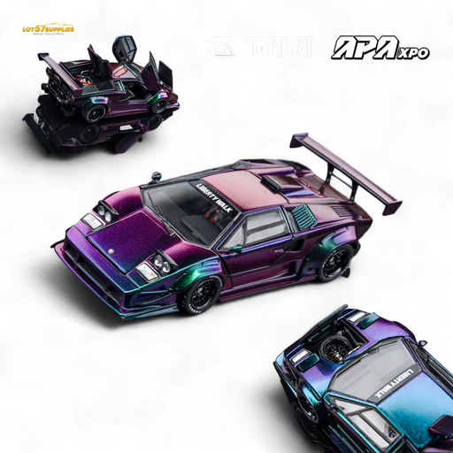 Topart Lamborghini Countach Liberty Walk Chameleon 1:64 - for just $74.99! 