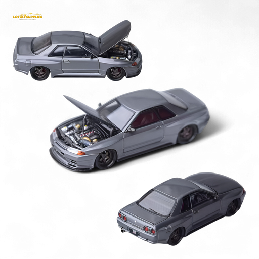 Focal Horizon Skyline GT-R R32 Grey Garage Active 1:64 - for just $39.99! 