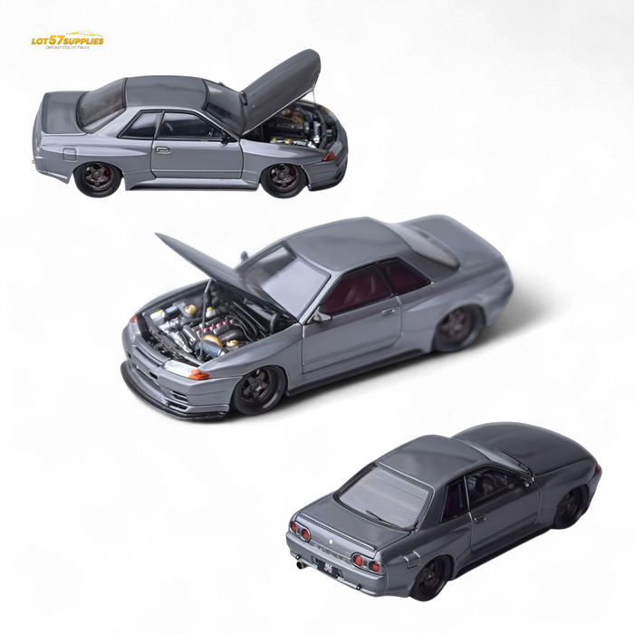 Focal Horizon Skyline GT-R R32 Grey Garage Active 1:64 - for just $39.99! 