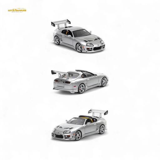 Fast Speed Supra Targa - Silver 1:64 - for just $32.99! 