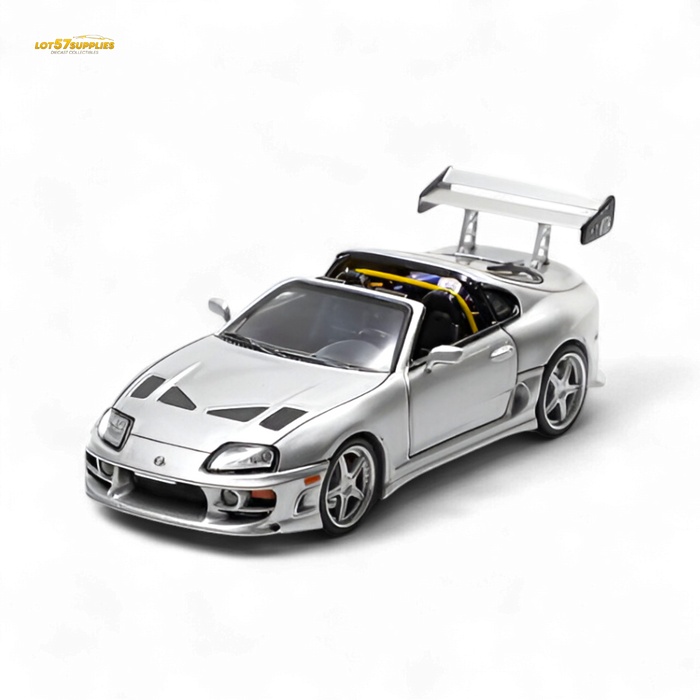 Fast Speed Supra Targa - Silver 1:64 - for just $32.99! 
