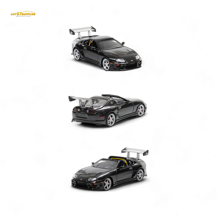 Fast Speed Supra Targa Black 1:64 - for just $32.99! 