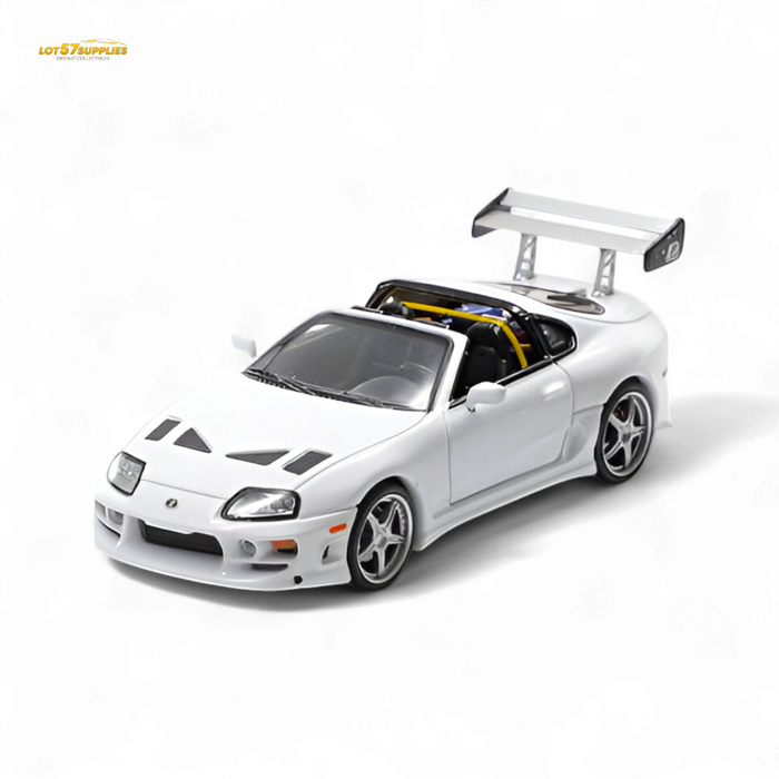 (Pre-Order) Fast Speed Supra Targa White 1:64 - for just $32.99! 