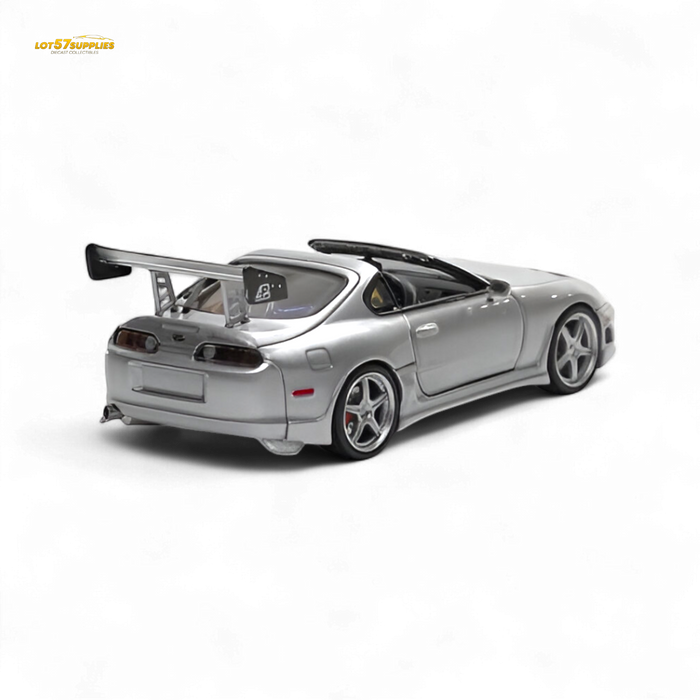 Fast Speed Supra Targa - Silver 1:64 - for just $32.99! 