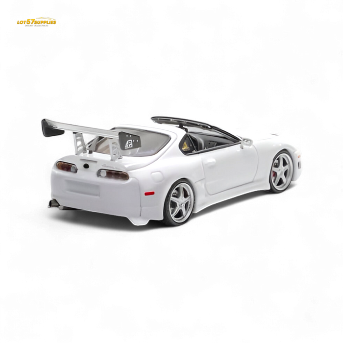 (Pre-Order) Fast Speed Supra Targa White 1:64 - for just $32.99! 