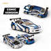(Pre-Order) Ghost Player BMW E46 M3 GTR White Blue Comic NFS Livery 1:64 - for just $39.99! 