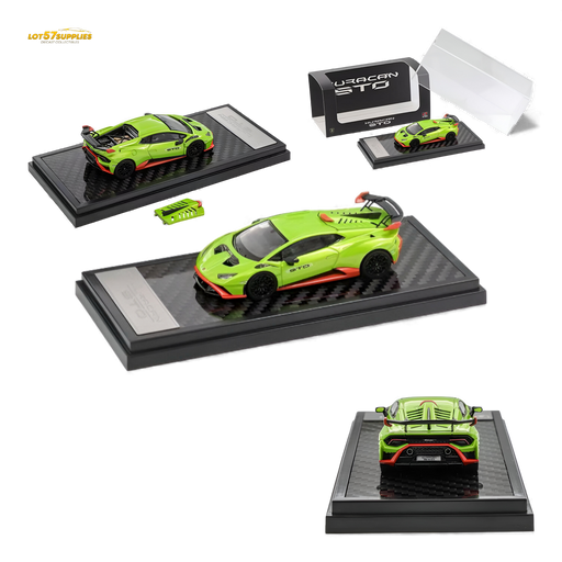 (Pre-Order) LCD Lamborghini Huracan STO Green 1:64 - for just $39.99! 