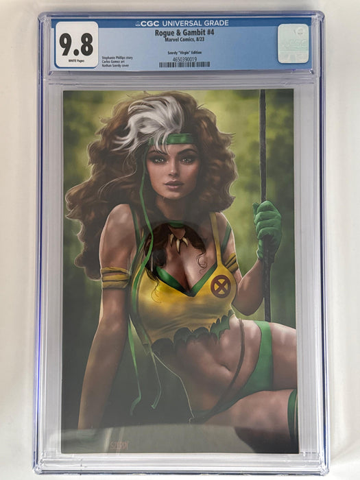 Rogue & Gambit #4 CGC 9.8 Blue Label Szerdy Exclusive Var - for just $85! 