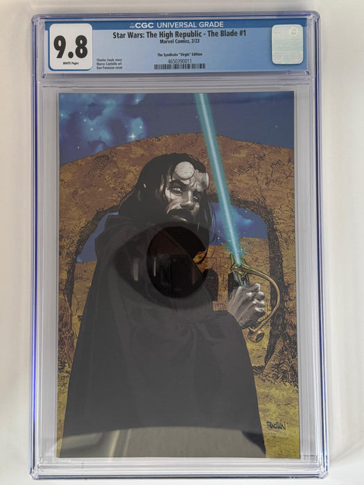 Star Wars: The High Republic - The Blade #1 CGC 9.8 Blue Label Panosian Exclusive Var - for just $85! 