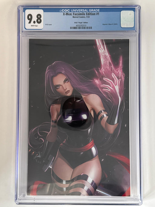 X-Men #1 Facsimile CGC 9.8 Blue Label R1C0 Exclusive Var - for just $85! 