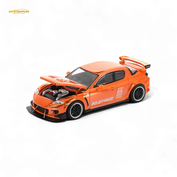 (Pre-Order) Poprace MAZDA RX-8 RE-AMEMIYA - CHROME ORANGE 1:64 - for just $24.99! 