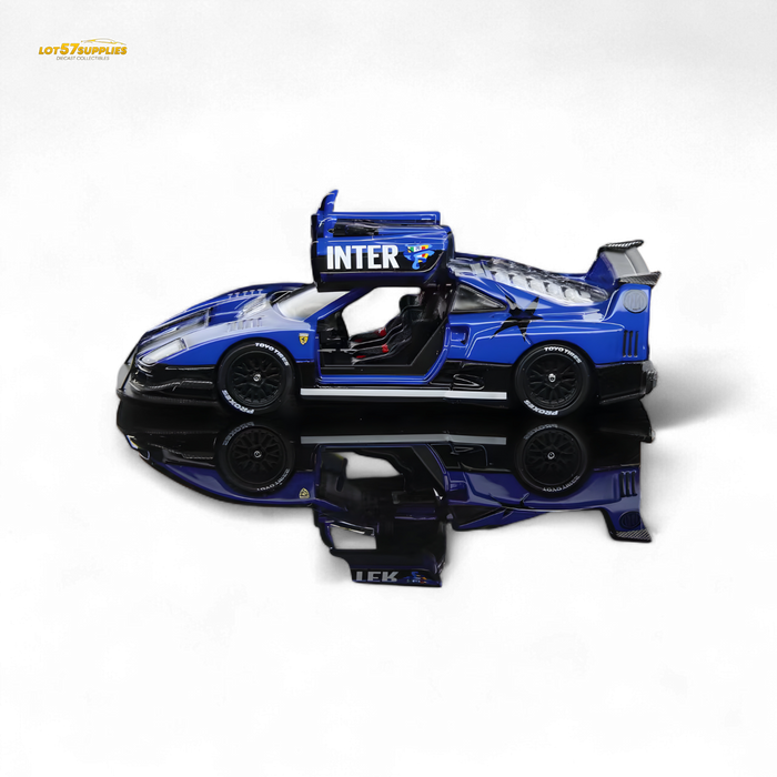 Demon King Auto F40 LB-Works Wide-Body Gull Wing Gate Modified - Inter Milan Livery 1:64 - for just $44.99! 