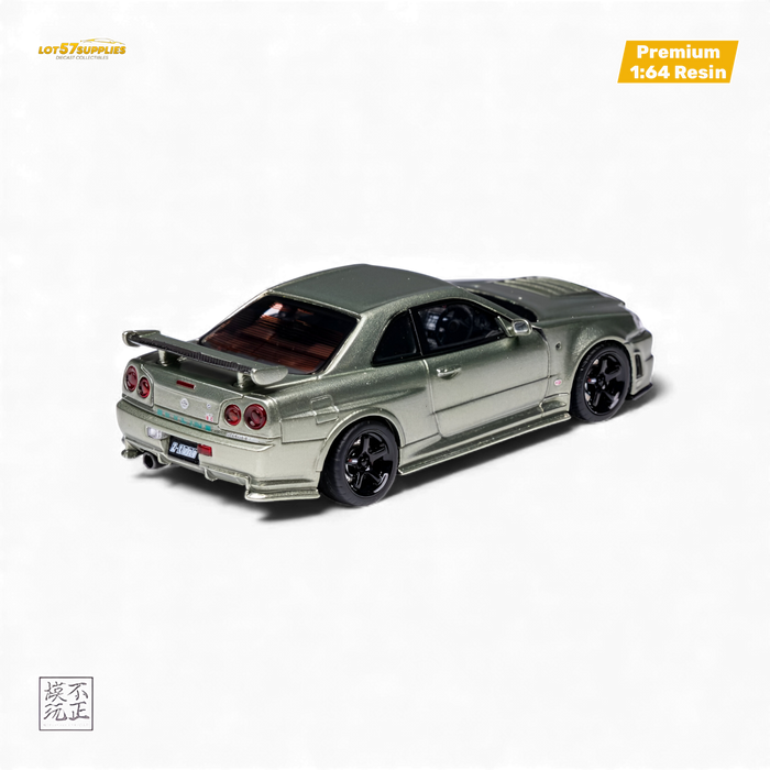Cars' Lounge Skyline GT-R R34 NISMO Z-TUNE Millenium Jade 1:64 - for just $84.99! 
