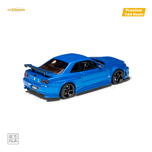 Cars' Lounge Nissan Skyline GT-R R34 Z-TUNE Bayside Blue 1:64 - for just $84.99! 