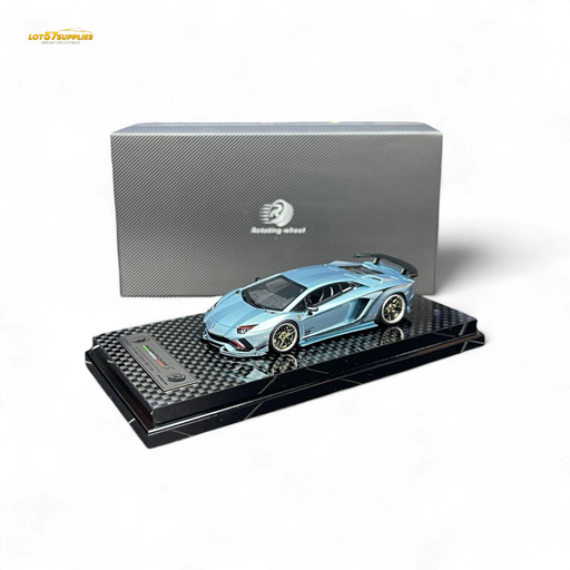 Rotating Wheel Rowen Aventador S - Ice Blue 1/64 - for just $94.99! 