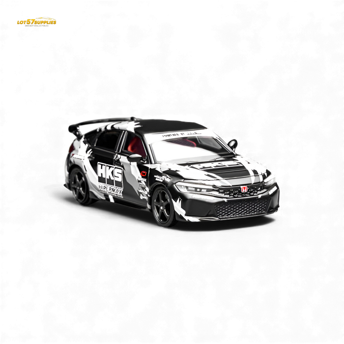 Motorhelix Civic Type R FL5 Black HKS 1:64 - for just $32.99! 