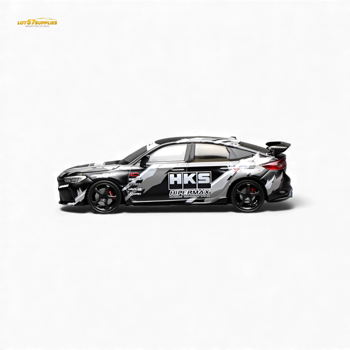 Motorhelix Civic Type R FL5 Black HKS 1:64 - for just $32.99! 