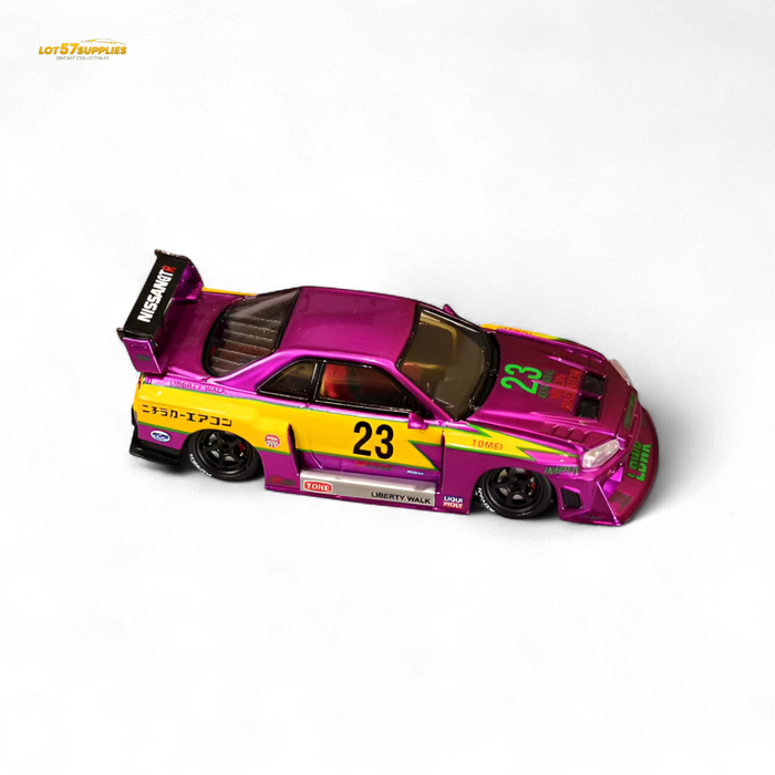 Street Weapon LBWK ER34 Chromed Purple Special Edition 1:64 - for just $44.99! 