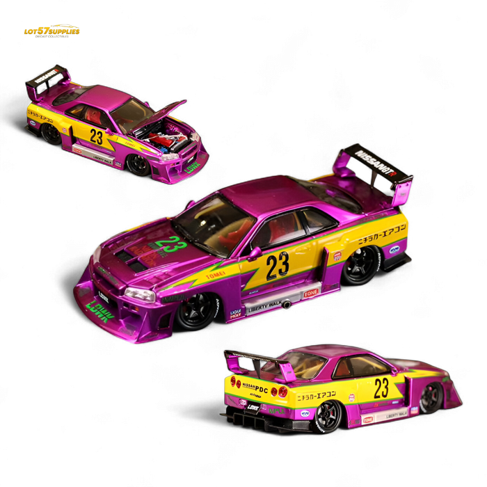 Street Weapon LBWK ER34 Chromed Purple Special Edition 1:64 - for just $44.99! 
