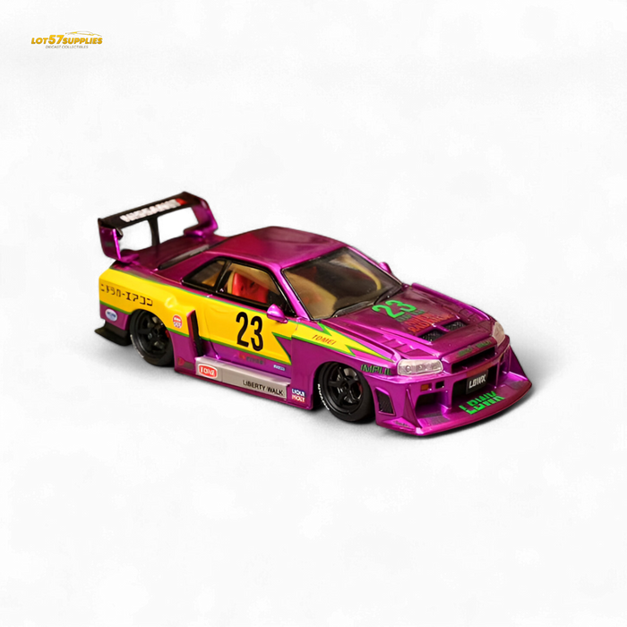 Street Weapon LBWK ER34 Chromed Purple Special Edition 1:64 - for just $44.99! 