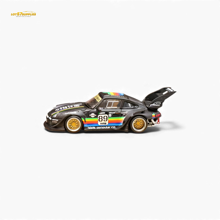 Street Weapon RWB 993 Matte Black Apple Livery 1:64 - for just $34.99! 