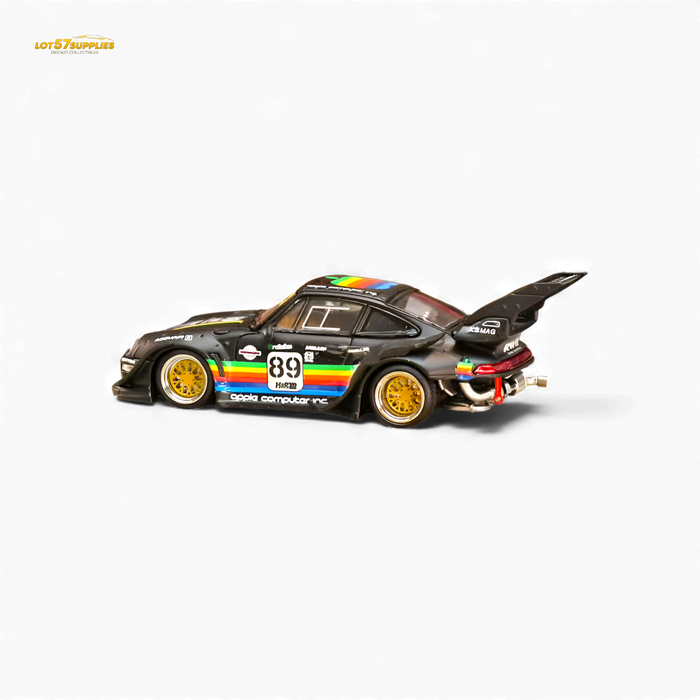 Street Weapon RWB 993 Matte Black Apple Livery 1:64 - for just $34.99! 