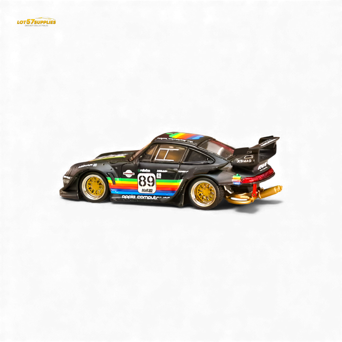 Street Weapon RWB 993 Matte Black Apple Livery 1:64 - for just $34.99! 