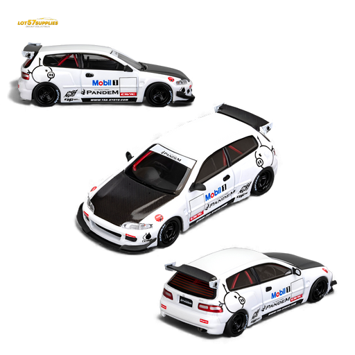 Et Model Honda Civic EG6 Mobil 1 Livery 1:64 - for just $34.99! 