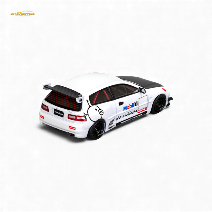 Et Model Honda Civic EG6 Mobil 1 Livery 1:64 - for just $34.99! 