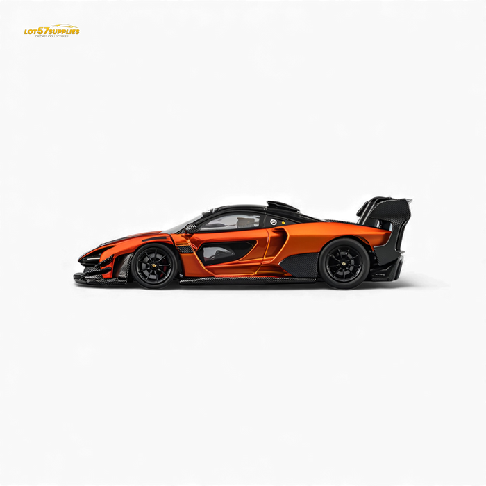 (Pre-Order) CM Model McLaren Senna GTR Volcano Orange 1:64 - for just $38.99! 